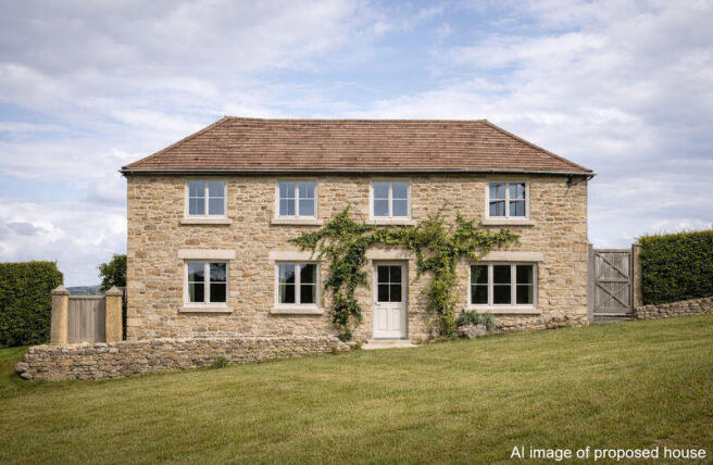 AI image of proposed house