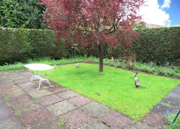 Rear garden