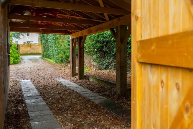 Vaulted car port