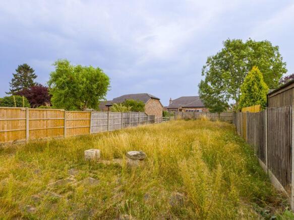 Rear garden