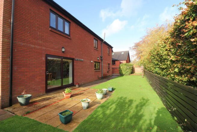 Rear garden