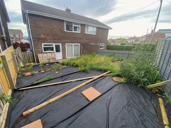 Rear garden