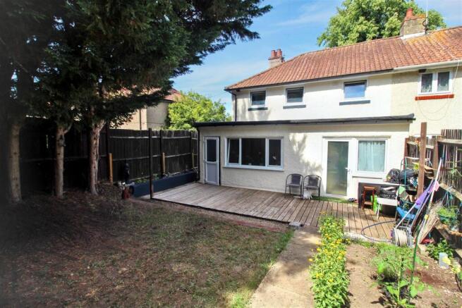 Rear of Property