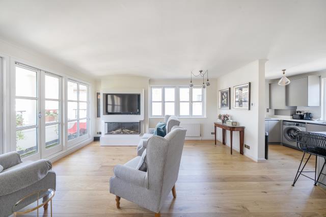 Open plan living are