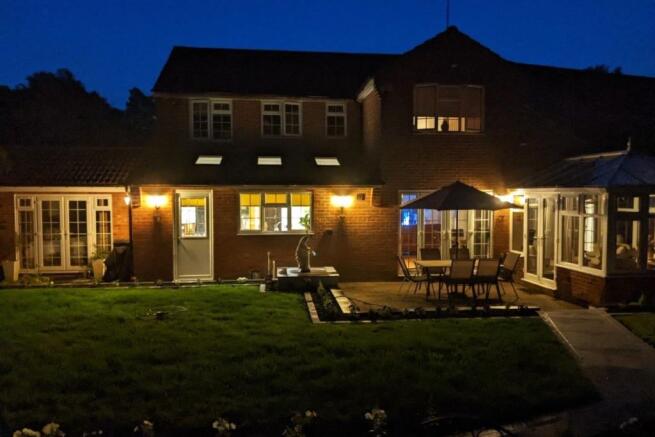 Rear Elevation Night