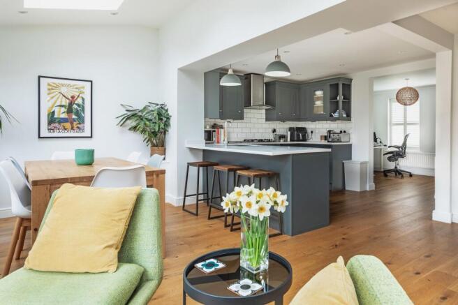 Living Dining Kitchen