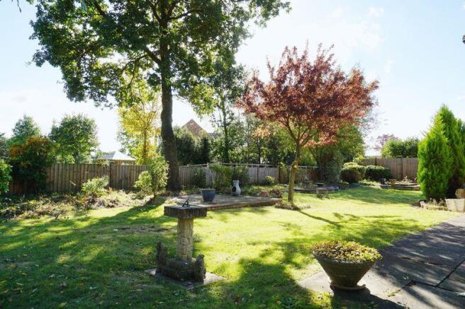 Rear garden