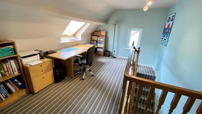 SECOND FLOOR GALLERIED/STUDY LANDING