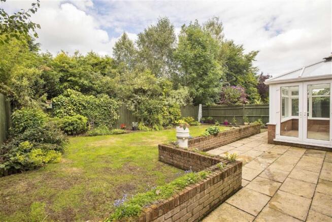 Rear garden