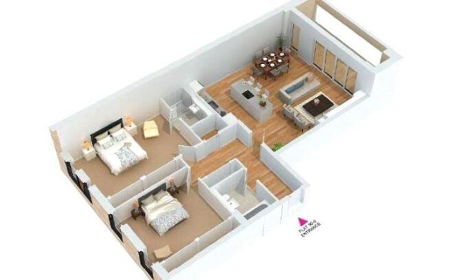 3D Floorplan 50/9