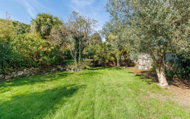 Lawned Garden Area