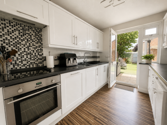 Semi detached home in Vinters Park, parking to rear. photo 4
