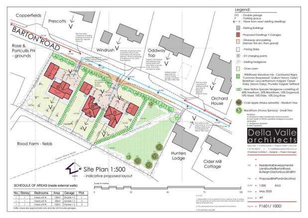Land South of Barton Road, Butleigh, Somerset, BA6
