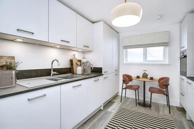 2 bed apartment | kitchen