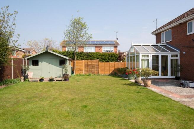 Enclosed rear garden