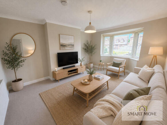 Lounge - Virtually Staged