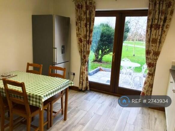 Dining Table With Garden View
