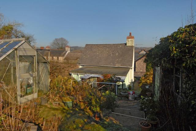 The rear of the cottage from the garden