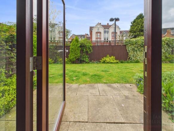Sitting Room onto Patio