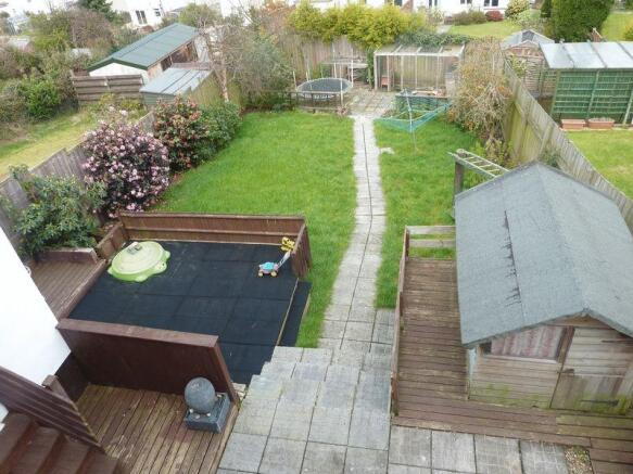Rear garden