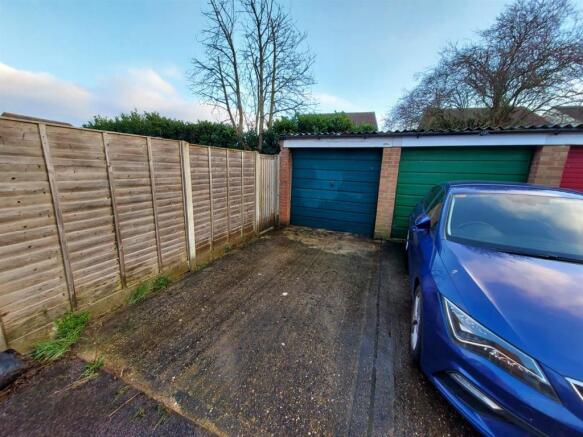 FRONT VIEW OF GARAGE