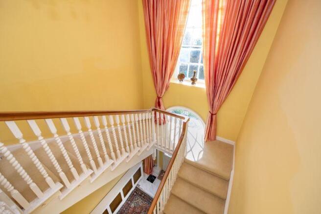 Galleried staircase