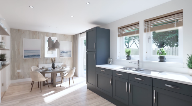 E.g. kitchen diner