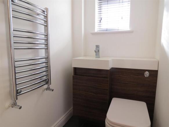 Cloakroom/WC: