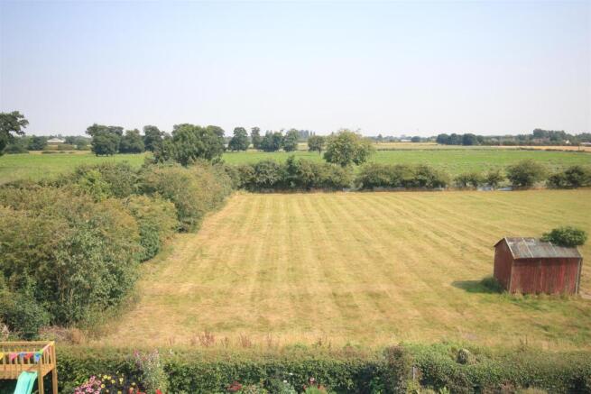 VIEW TO THE REAR OVER COUNTRYSIDE