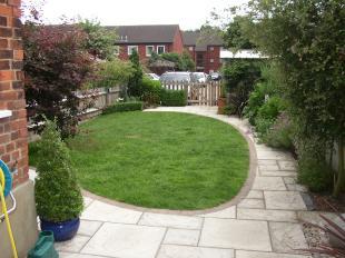 Rear garden