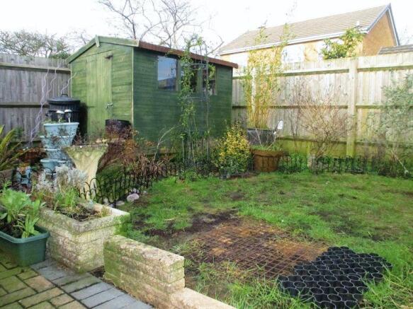 Rear garden