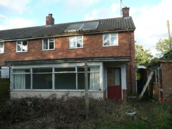 Rear of Property