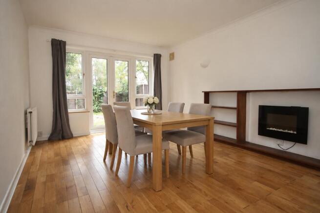 Dining Area - Virtually staged to illustrate the p