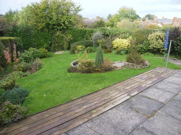 Rear garden