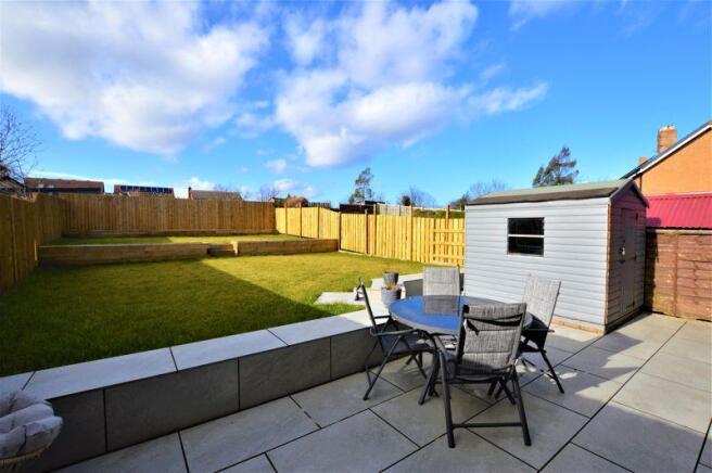 Rear garden