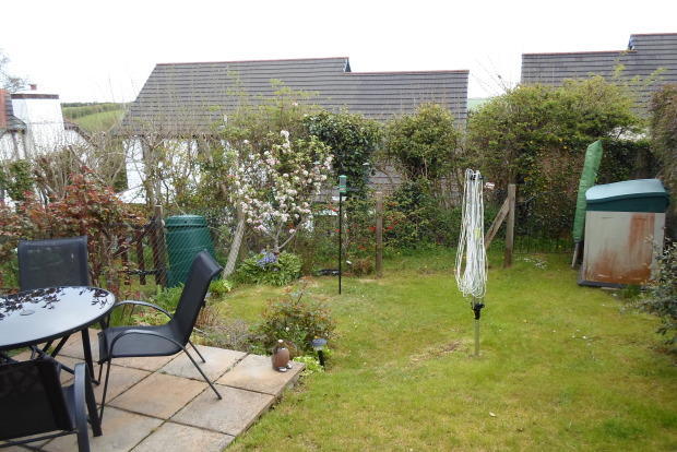 Rear patio