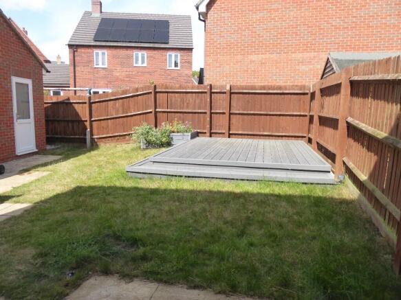 Rear garden