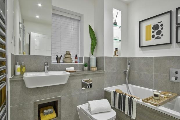 Typical family bathroom