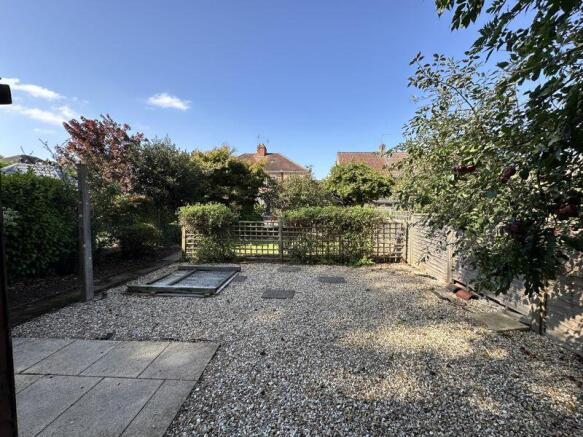 Rear garden