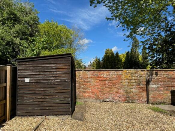 Rear garden