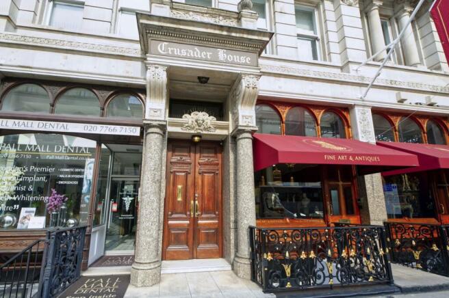 Crusader House, Pall Mall, London, England Stock Photo