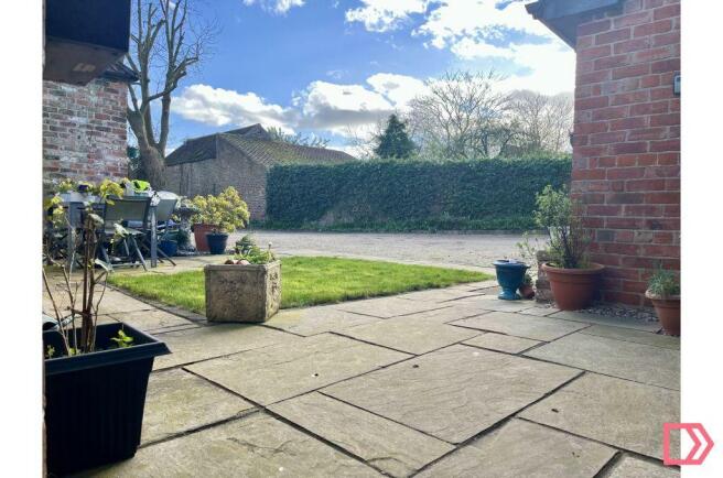 Rear garden and parking space