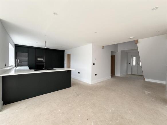 Open Plan Kitchen Dining Living Area