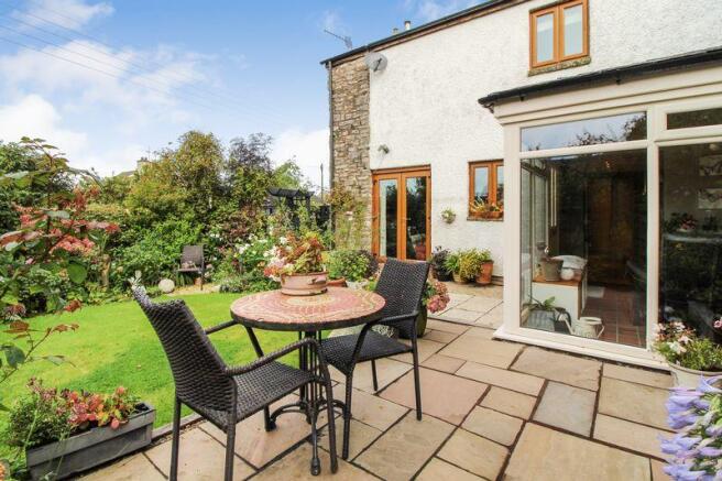 Patio and garden 