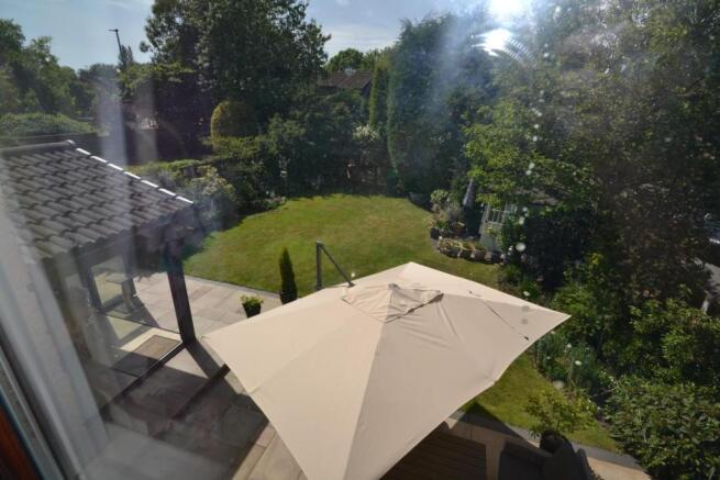 GARDEN VIEW FROM FIRST FLOOR
