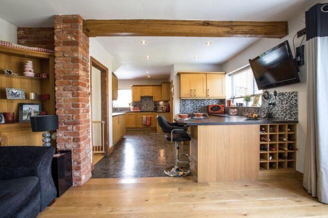 towards kitchen