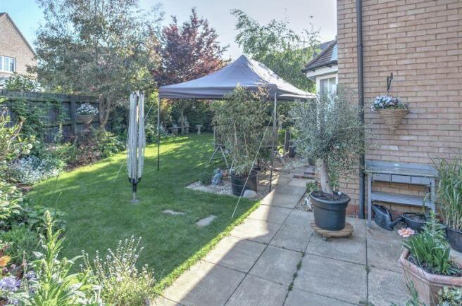 Rear terrace a...