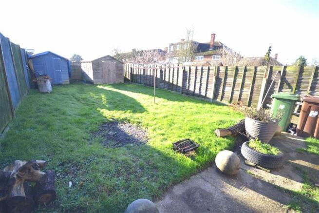 Rear garden