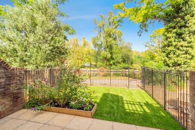 Garden with river access