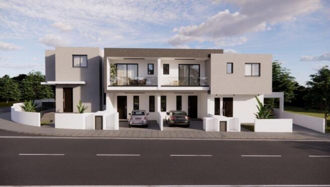 Front of Townhouses